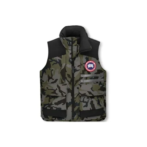 Canada Goose Жилет Мужской Камуфляж Берег Серый