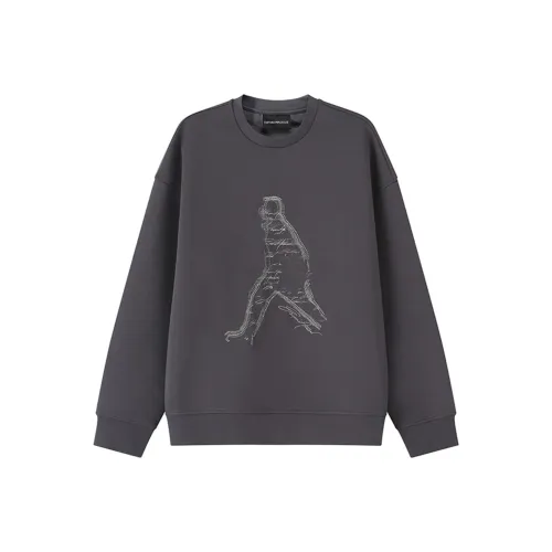 EMPORIO ARMANI Свитшот Мужской Серый