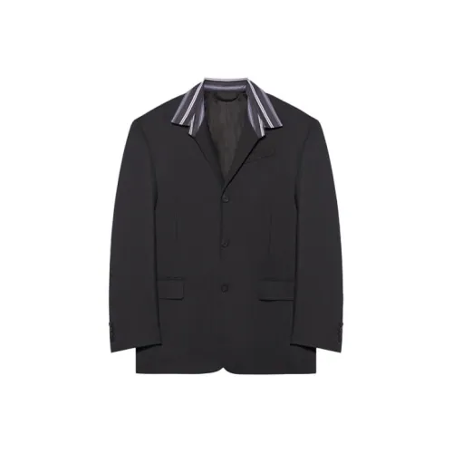 Balenciaga Бизнес Костюм Пальто Унисекс Черный