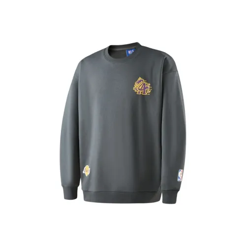 NBA Dragon Year Collection Los Angeles Lakers Свитшот Унисекс Угольный Серый