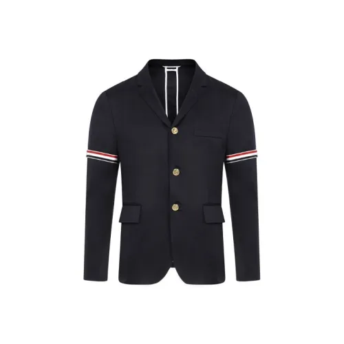 THOM BROWNE Морской Синий Мужской Деловой Костюм