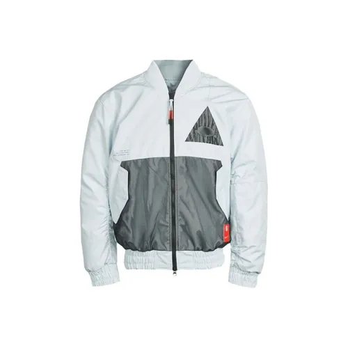 Nike Пуховик Зимний Мужской Белый Золото