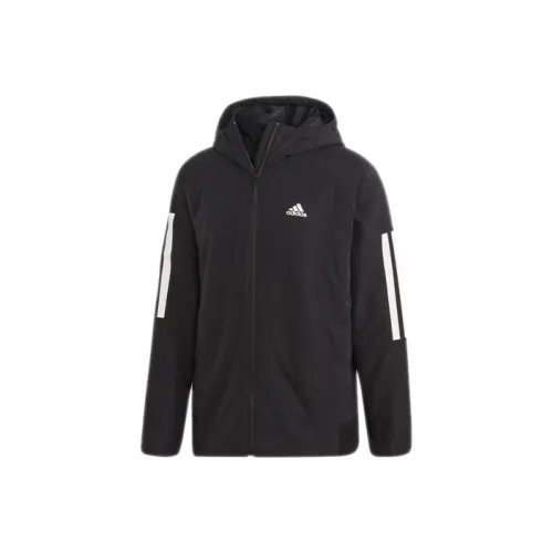 Adidas Черный Мужской Пуховик