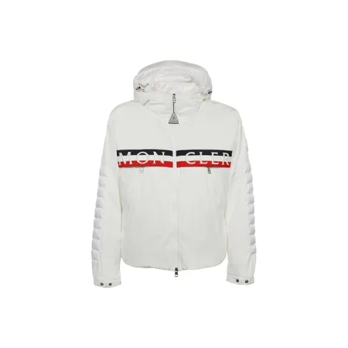 MONCLER FW21 Белый Мужской Пуховик