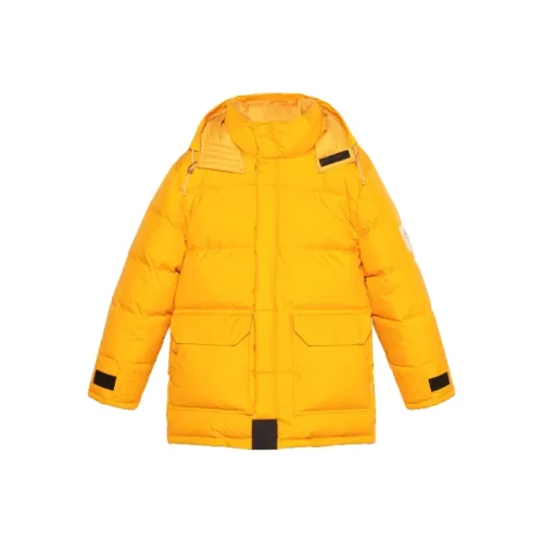 GUCCI X The North Face Шафран Мужские Пуховики