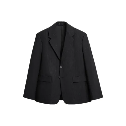 ZARA Черные Мужские Деловые Костюмы