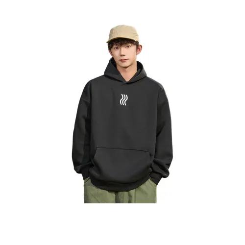 WOOD SOON Свободный крой Топ Повседневный Универсальный Куртка Для мужчин Унисекс