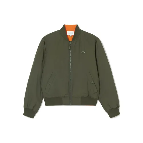 Зеленые мужские куртки от LACOSTE Collaboration