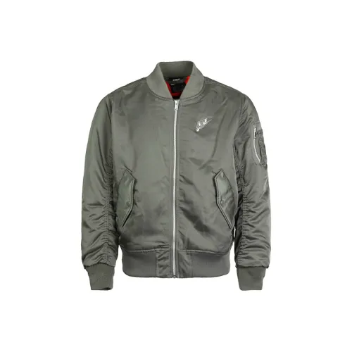 Nike Зеленый Мужской Пуховик