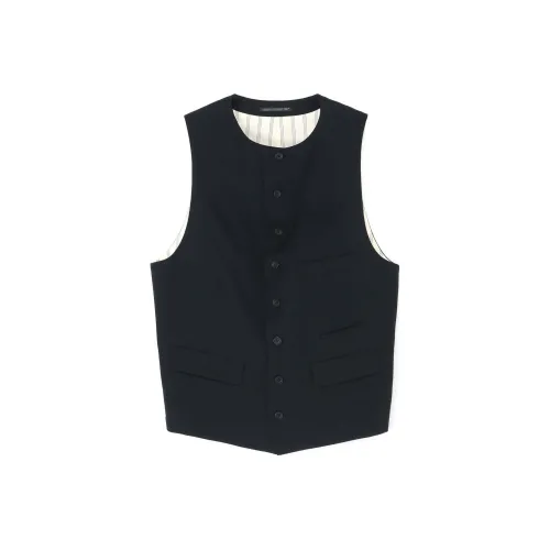 Yohji Yamamoto Мужские черные жилеты