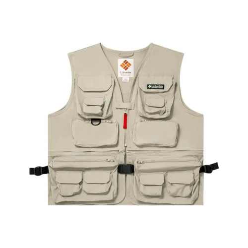 Коллаборация Columbia Leisure Collection Хаки Мужские Жилеты