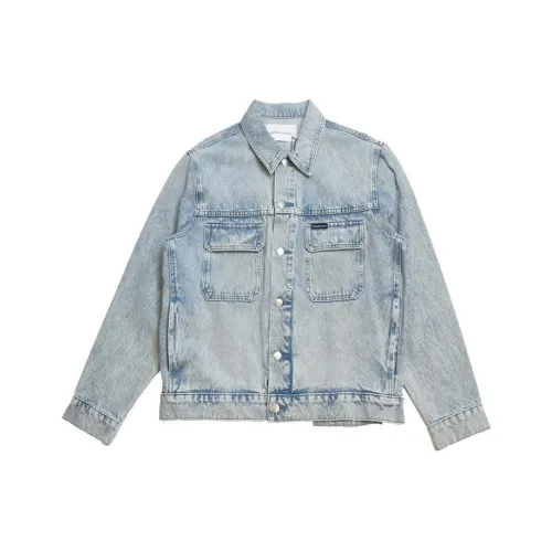 CK Calvin Klein Denim Куртка Мужская Светло-Синяя