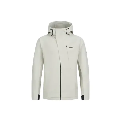 KSWISS FW24 Куртки и Пальто Мужской Слюдяной Серый