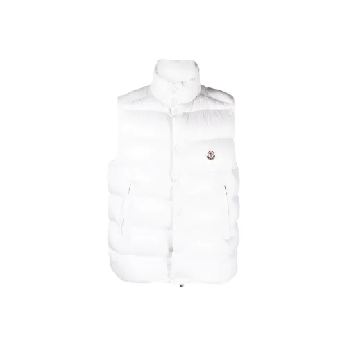 Moncler Tibb Series Белый Мужской Пуховый жилет