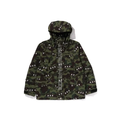 A BATHING APE x GOD SELECTION XXX Куртка Унисекс Зеленый