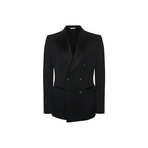 Alexander McQueen Бизнес-костюм Пальто Мужской Черный