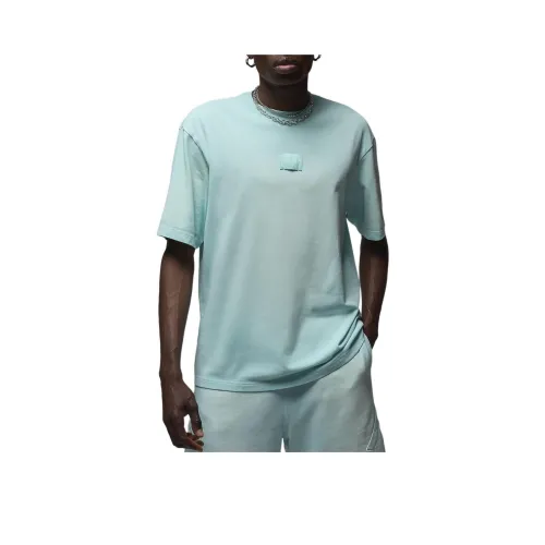 Jordan Flight Essentials T-Shirt Мужской Светлый Розовый Зеленый