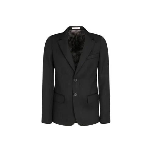 Valentino FW22 Бизнес-костюм Пальто Мужской Черный