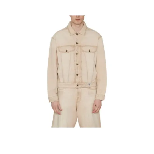 GUESS Экрю Мужские Куртки