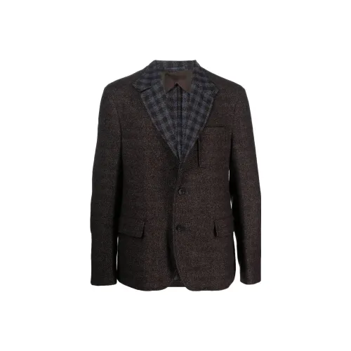 Ferragamo Шоколад Мужские Деловые Костюмы