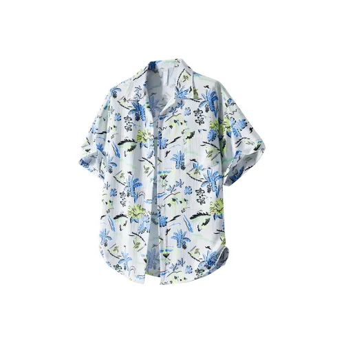 ORMY Рубашка Унисекс Tahitian Синий