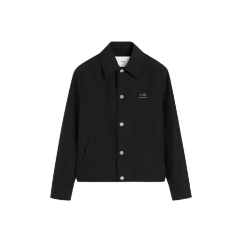 AMIPARIS SS25 Куртки Пальто Унисекс Черный