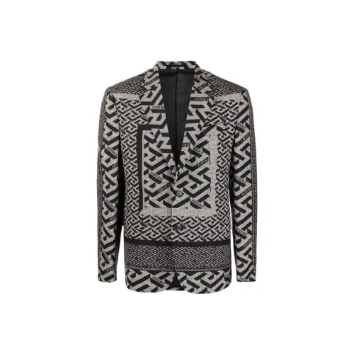 VERSACE Черные Мужские Деловые Костюмы