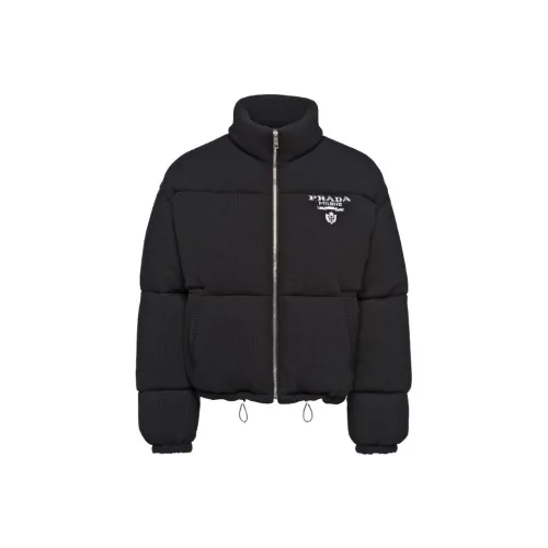 PRADA Мужские черные куртки