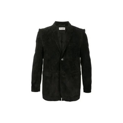 SAINT LAURENT Черные Мужские Деловые Костюмы