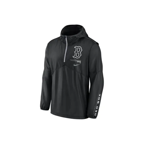 nike x MLB Dri Fit Night Game Куртки Пальто MLB Boston Red Sox Мужской