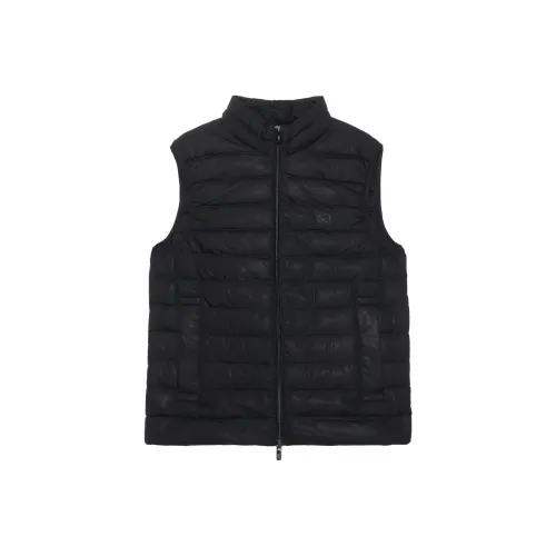 EMPORIO ARMANI Пуховый жилет Мужской Черный