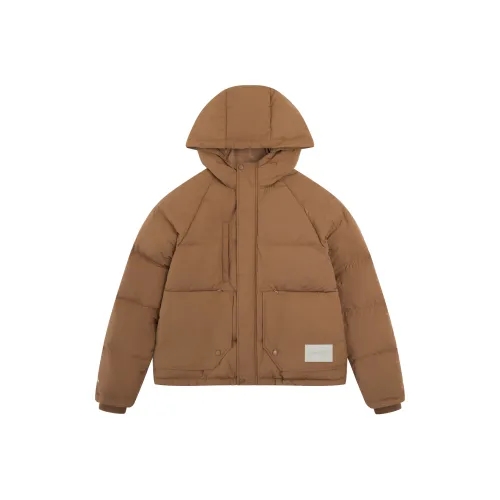 MITCHELL NESS Down Jacket Unisex Brown