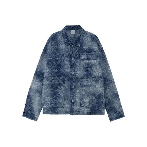 LINING CF Journey Series Джинсовая куртка унисекс синего цвета