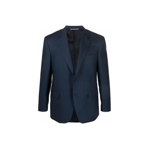 Canali Синий Мужской Деловые костюмы