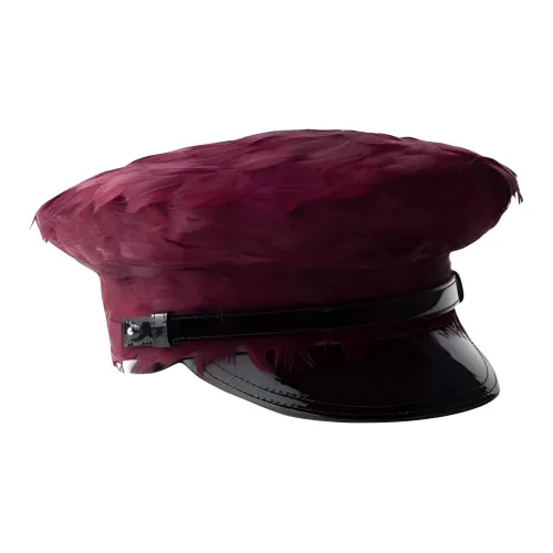 PRADA Перо Шапки и Кепки Унисекс Фиолетовый