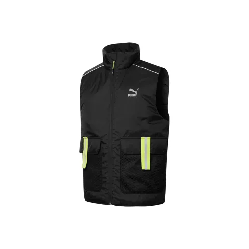 PUMA Мужская Повседневная Серия Жилет Мужской Черный