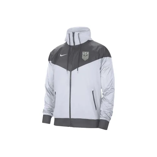 Nike USA Soccer Team Olympic Series SS23 Куртки и пальто Мужской Синий
