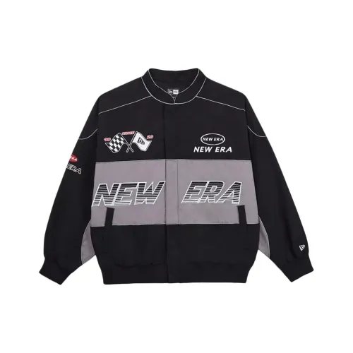 New Era SS25 Куртки и Пальто Унисекс Черный Серый