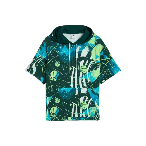 PUMA Зеленые Мужские Футболки