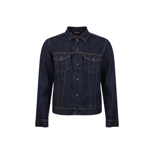Levi's Denim Jacket Men's Dark Blue