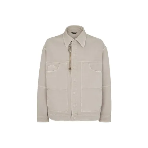 FENDI Куртки и Пальто Мужской Светлый Умбра