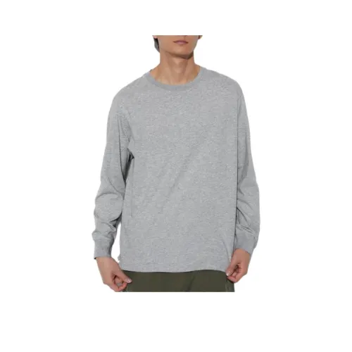 UNIQLO Серый Мужской T-Рубашки