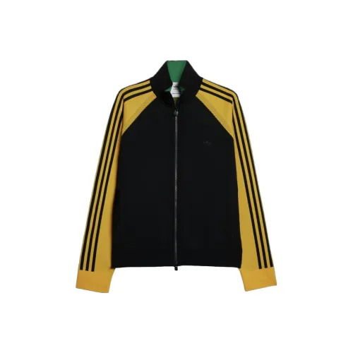 Adidas Куртка Унисекс Черный Желтый