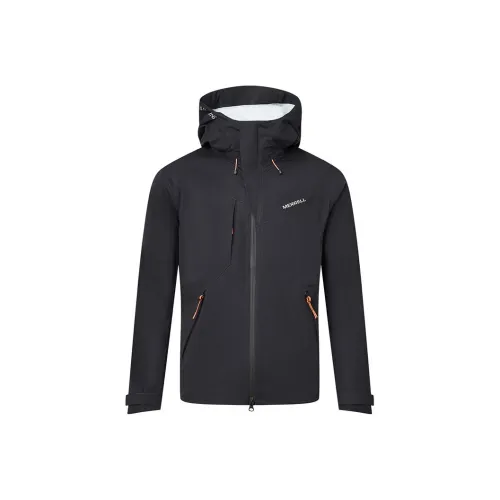 MERRELL Водонепроницаемый Ветровка Мужской Черный