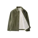 Армейский зеленый (утолщенный с флисовой подкладкой)