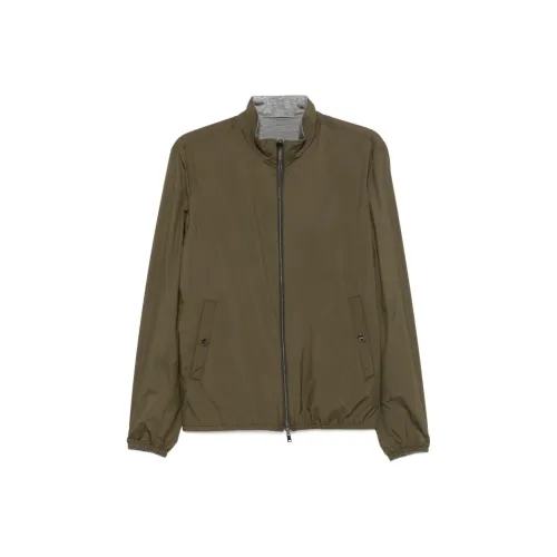 HERNO Куртки Пальто Мужской Оливковый