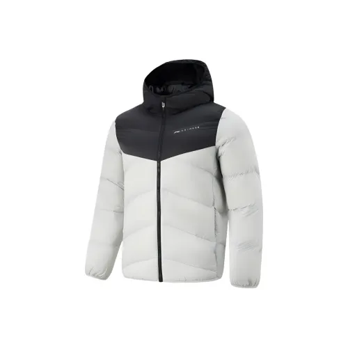 LINING Fitness Series Пуховик Мужской Drop Water Серый Черный