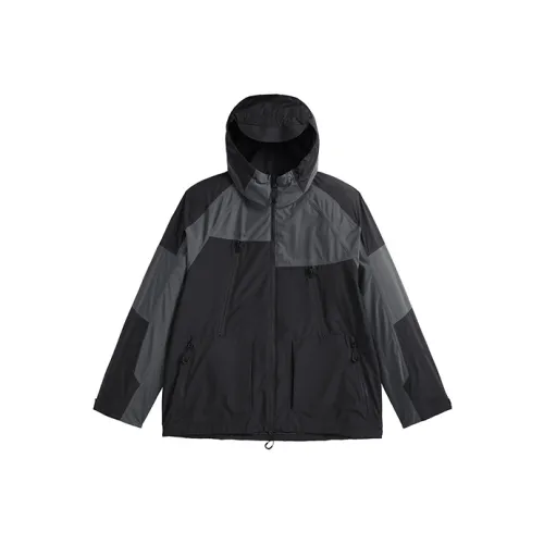 PEACEBIRD MEN Черный 1 Свободный крой Мужская куртка