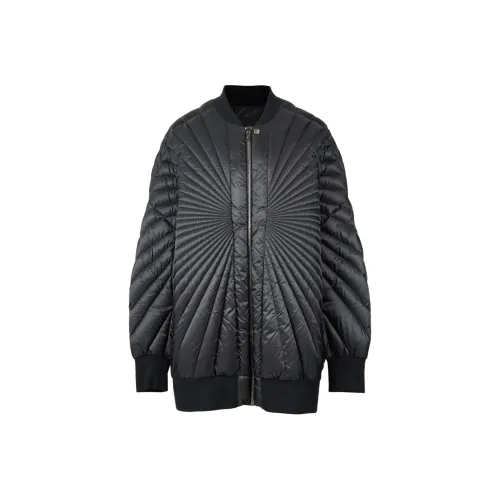 MONCLER GENIUS x RICK OWENS совместный пуховик FW24 Унисекс Черный