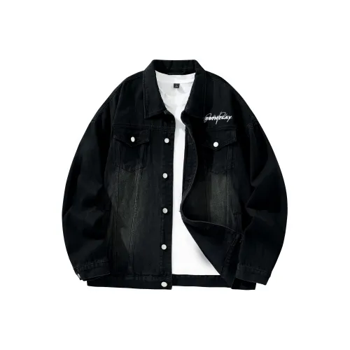 BOTH PLAY Унисекс Джинсовые Куртки